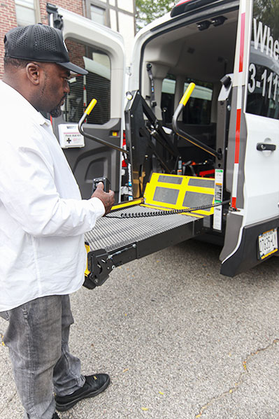 a person with Ambulette